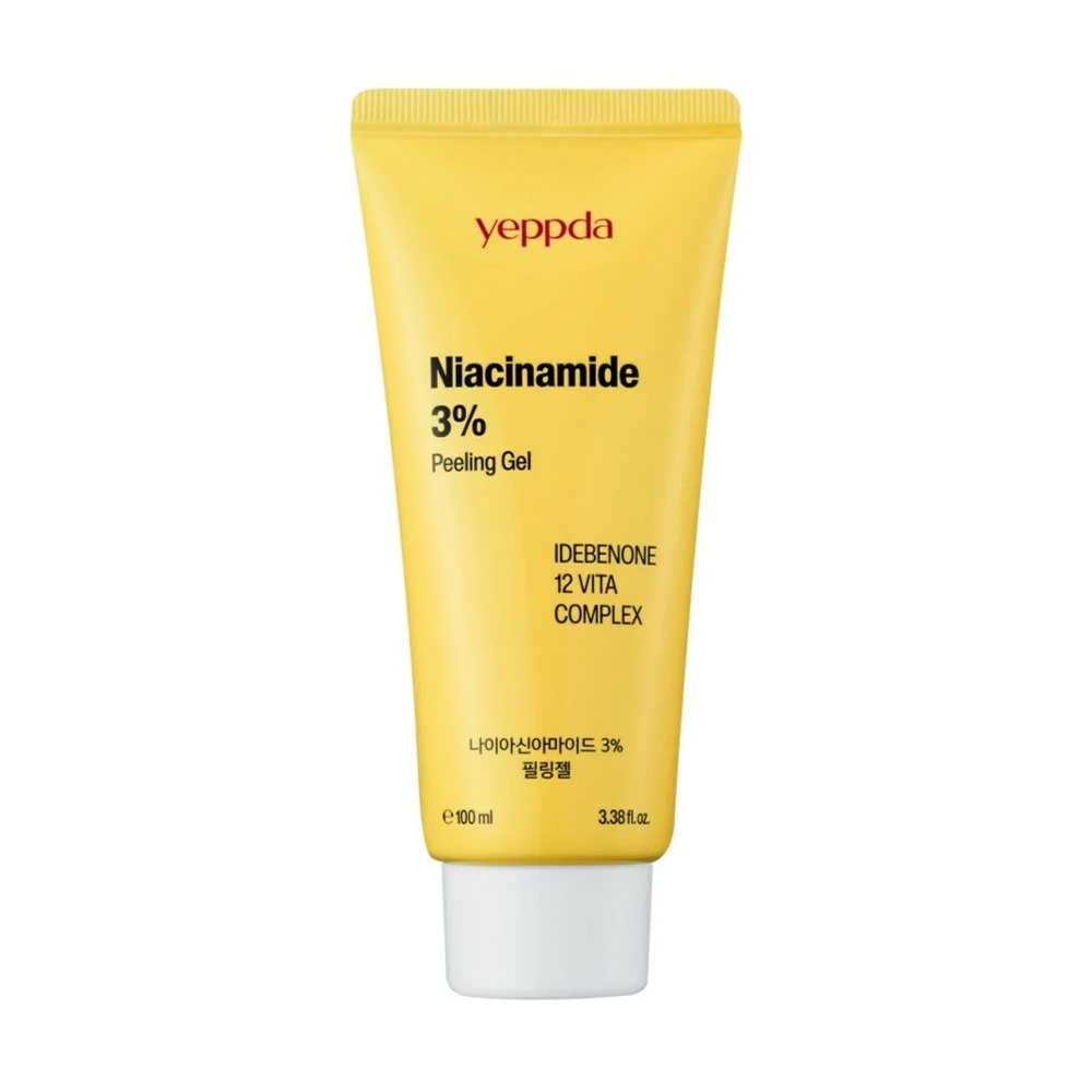 Очищувальний пілінг-гель для обличчя yeppda Niacinamide 3% Peeling Gel, 100 мл