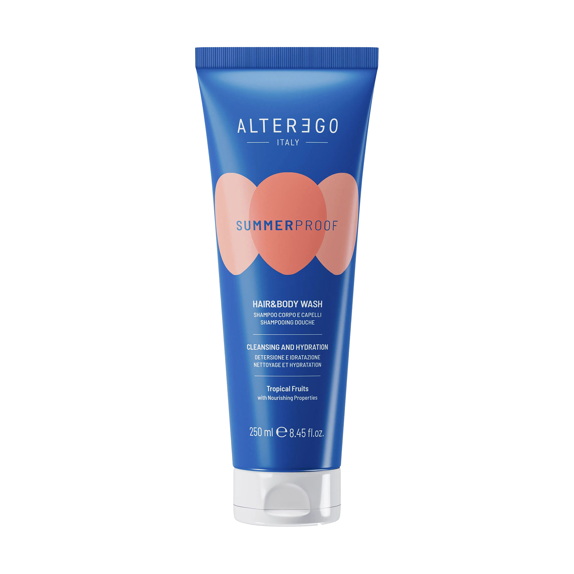 Зволожувальний шампунь для волосся та тіла Alter Ego Summer Proof Hair &amp; Body Wash, 250 мл